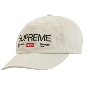 Brand New Supreme Est. 1994 6-Panel Hat- Stone Color - FW21